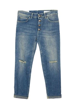 Indigo cotton denim jeans DONDUP KIDS | YP276BDS0145GMP2GD800